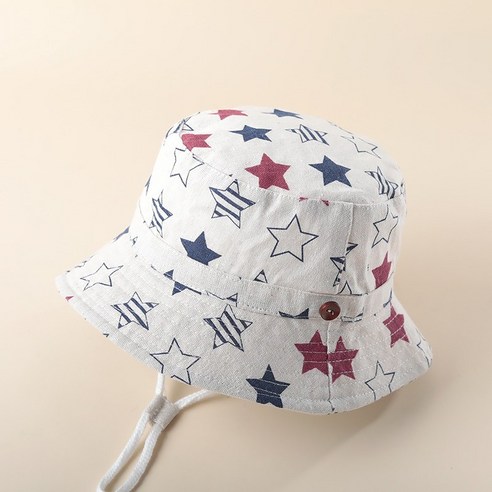 베베니즈 아동용 컬러 패턴 큐트 벙거지 모자