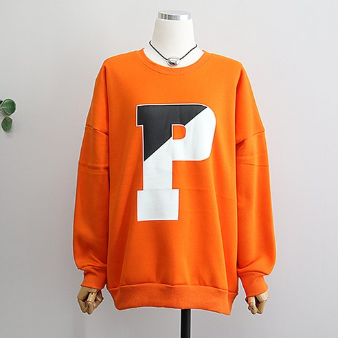 이얀 P 기모 임부복 맨투맨