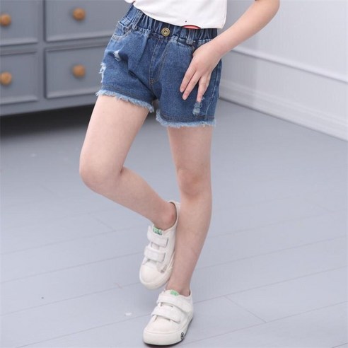 크리스탈하우스 여아용 데님 숏팬츠