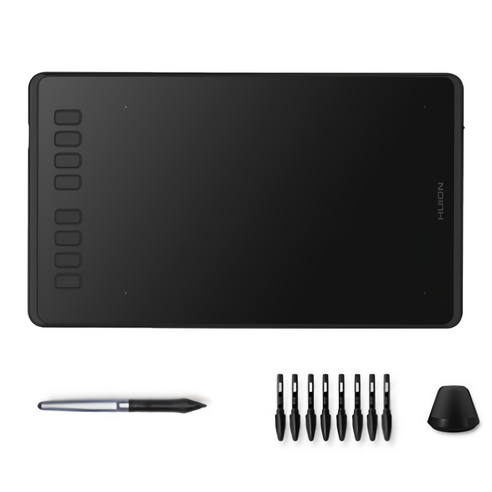 휴이온 H950P 25.4cm 펜타블렛, 검정, 1GB, Wi-Fi/Cellular 연결없음