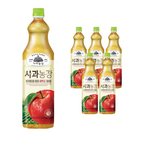 가야농장 사과농장 1.5L, 6개