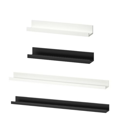 좁은 공간, 밋밋한 벽? 이케아 모슬란다 액자 선반 하나로 감각적인 갤러리 완성! 이케아벽선반