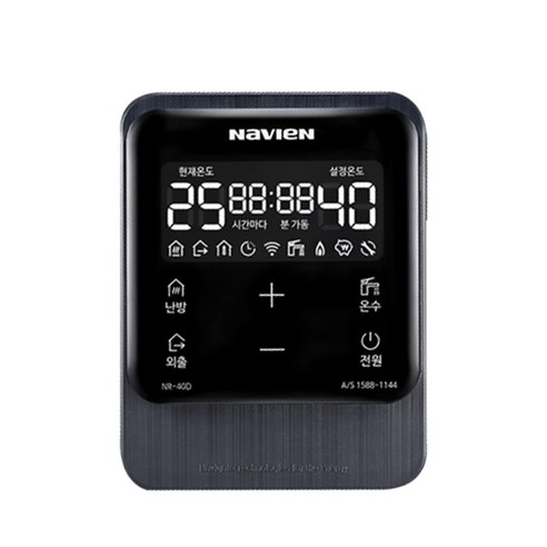 경동나비엔 와이파이(WIFI) 원격제어 온도 조절기 NR-40D 어플연동 직접설치 단품