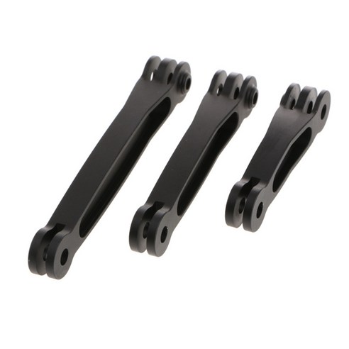 카메라 마운트 어댑터 키트용 68&88&108mm 번들 헬멧 확장 암, 설명, 블랙, 알루미늄 합금