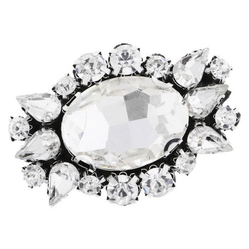 눈 모양 자수 수정 같은 모조 다이아몬드 구슬 헝겊 조각 옷 아플리케 공예에 꿰매다, 화이트, 설명