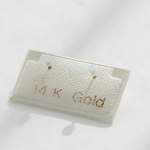 3mm 오팔 14K피어싱