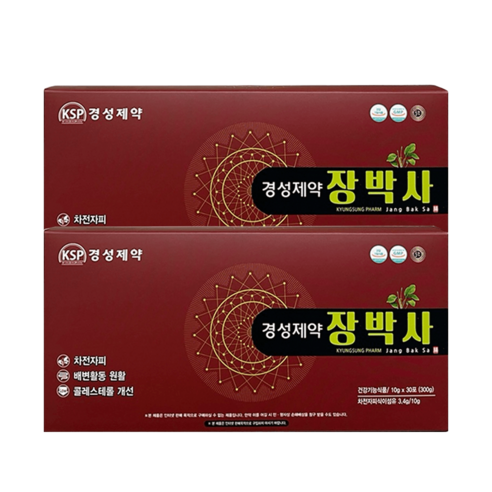 경성제약 장박사 장건강 콜레스테롤, 300g, 2박스