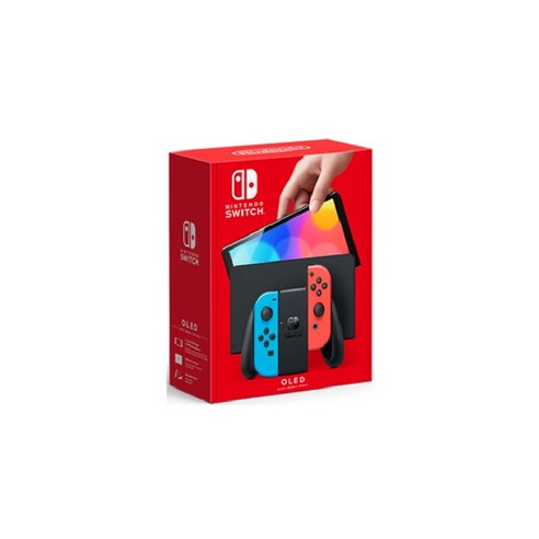 닌텐도스위치 국내정품 Nintendo Switch OLED네온블루, 상세페이지 참조