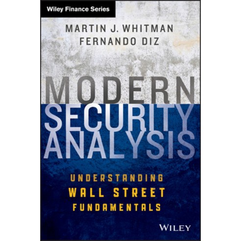 (영문도서) Modern Security Analysis Hardcover, John Wiley & Sons