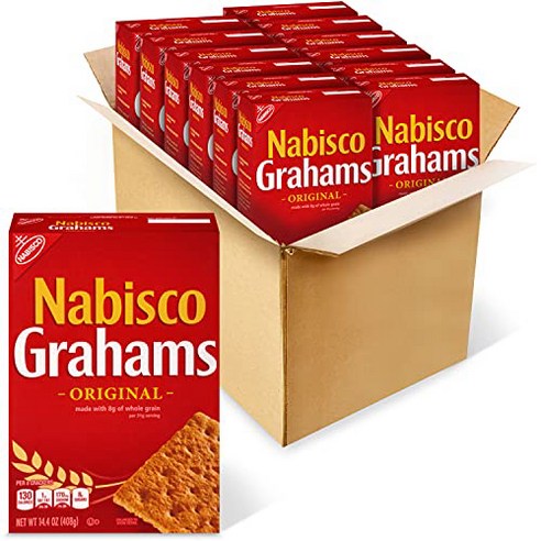 Nabisco Grahams 나비스코 오리지널 그라함스 408g 5팩 gravitation