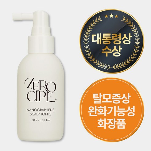 제로시피 두피관리실 입점 헤어 토닉 두피 쿨링스프레이 앰플, 1개, 100ml