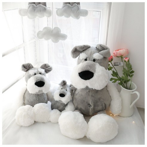 안전하고 내구성이 뛰어난 A.BACK 셰나리 강아지 봉제 인형