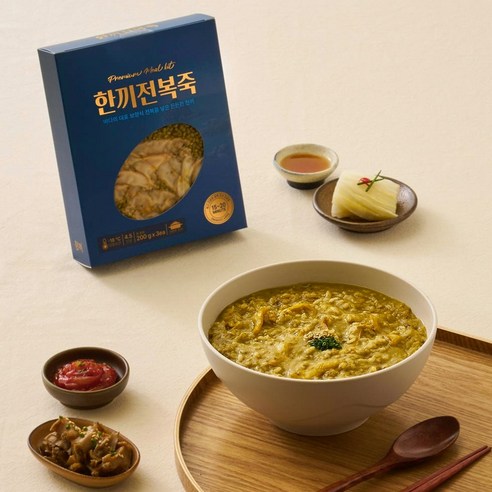5분 만에 완성되는 든든한 한 끼, 한끼전복죽으로 시작하세요!
