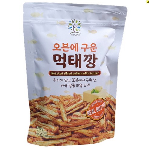 피쉬트리 오븐에 구운 먹태깡 200g 1개 코스트코 FISH TREE 먹태깡