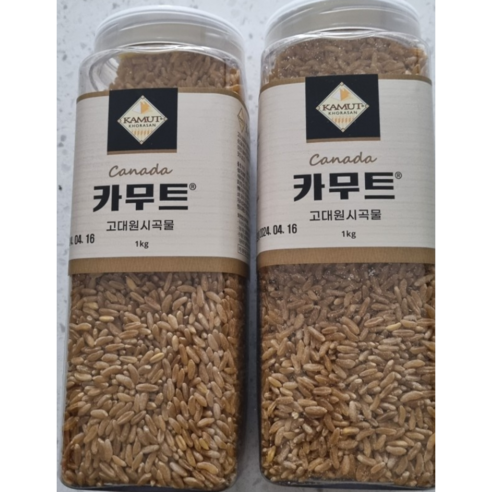 슈퍼곡물 고대곡물 카무트 쌀 1kg 2kg 카무트쌀 카뮤트 카무드 카므트 호라산밀 카무트쌀1키로 카무트곡물 호라산밀카무트 호라산, 1개