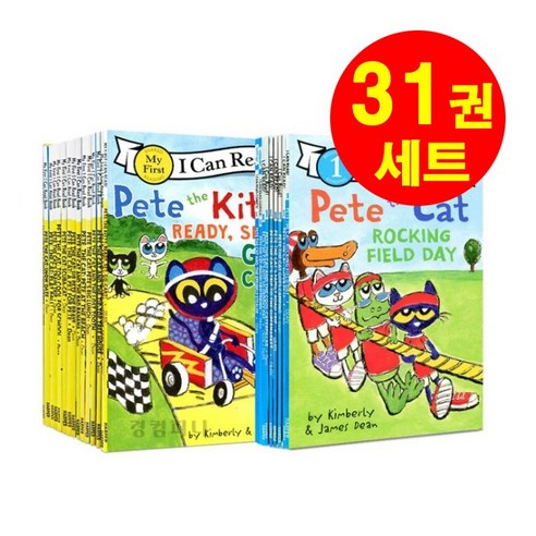 [다정책방] 국내 아이캔리드 피트더캣 28권+3 pete the cat 영어원서 음원제공