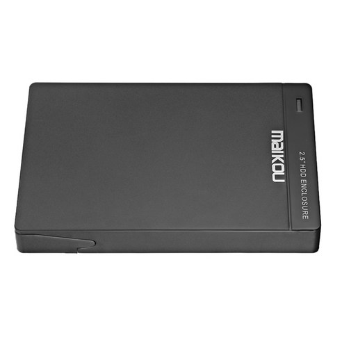 USB 3.0 ~ 2.5인치 SATA를 수용하는 외장 하드 디스크 드라이브 어댑터, 12.00x8.00x1.50 cm, 블랙, 플라스틱