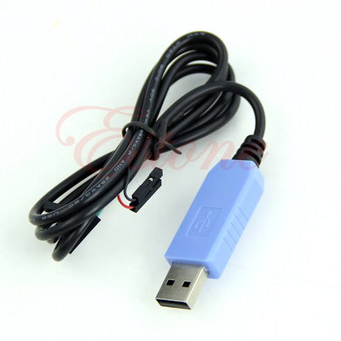PL2303TA USB TTL to RS232 모듈 변환기 직렬 어댑터 케이블 F Win XP / 7 / 8 / 8.1, 검은 색