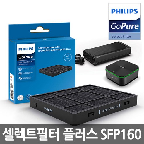 필립스 고퓨어 전용 셀렉트 필터 플러스 SFP160 (9000시리즈 전용), 셀렉트 필터 플러스 SFP160 (9000시리즈용)