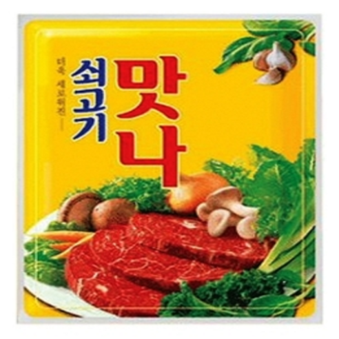 대상 쇠고기 맛나 다시다 2kg 1박스(6개입), 6개