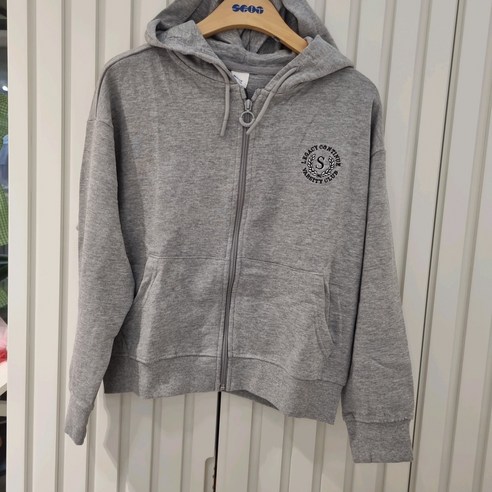 [에스핏] 가을 주니어 면 후드집업