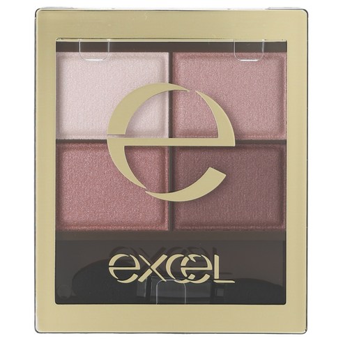 EXEL 스키니 리치 섀도우 SR 시리즈 리미티드 디자인 아이섀도우 팔레트, SR10 피오니 브라운, 1개