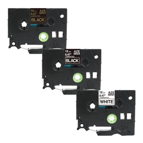 브라더 라벨 프린터 테이프 세트 호환 PT-P300BT PT-P710BT PT-D600 PT-D610BT PT-D200 PT-D200LB PT-P710BTWH, 5번 231 335 334
