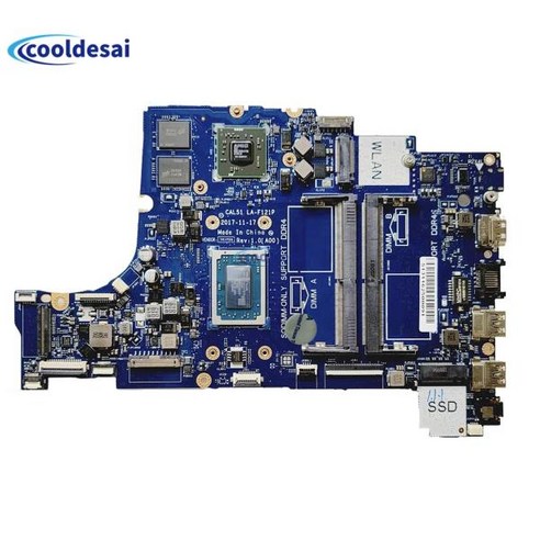 DELL INSPIRON 3583 5575 노트북 마더보드용 CAL51 LA-F121P Ryzen R3 R5 R7 CPU M460 2GB GPU DDR4 100%, 한개옵션4, 한개옵션3, 한개옵션2, 한개옵션1, 02 RED