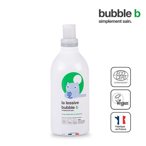 섬세한 아기를 위한 깨끗하고 안전한 선택, 버블비 유아 세탁세제