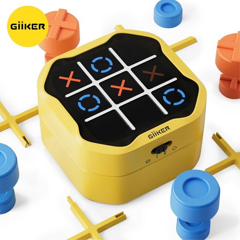 [Giiker] 틱택토 tic tac toe 볼트 게임 (정식수입품), 1개