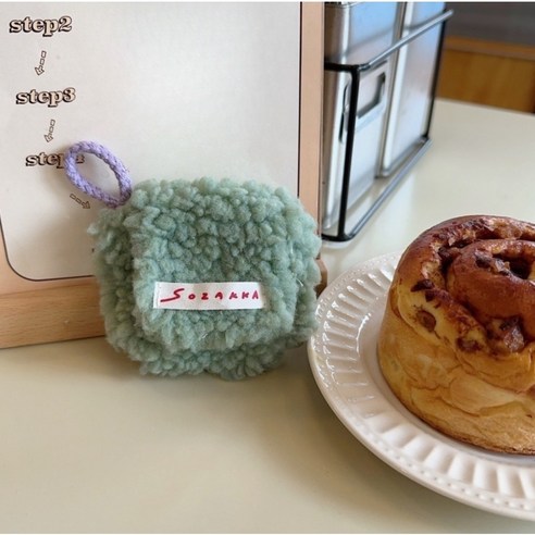 귀여움 뽀짝 양털 에어팟 파우치로 에어팟에 사랑스러운 옷을 입혀주세요!