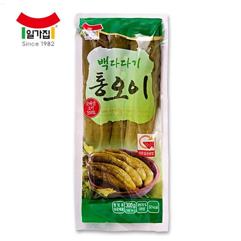 [일가집]백다다기 통오이 300g, 1개 오이절임