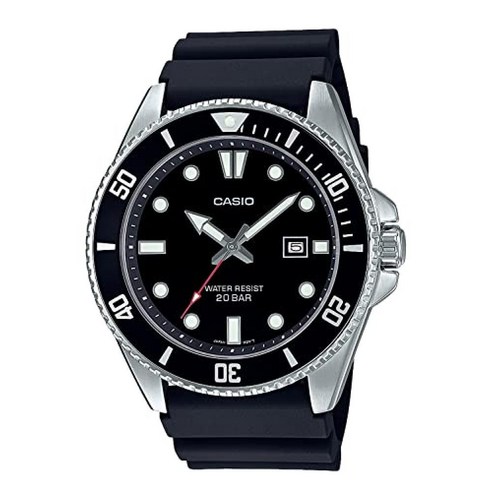 CASIO Collection [CASIO] 다이버의 시계 컬렉션 온라인 제한 모델 MDV-107-1A1JF 남자 블랙