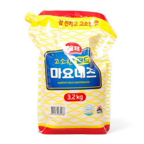 사조해표 마요네즈 스파우트팩, 3.2kg, 4개 업소용마요네즈3.2 Best Top5