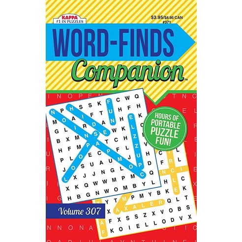 Companion Word-Finds Puzzle Book-Word Search Volume 307