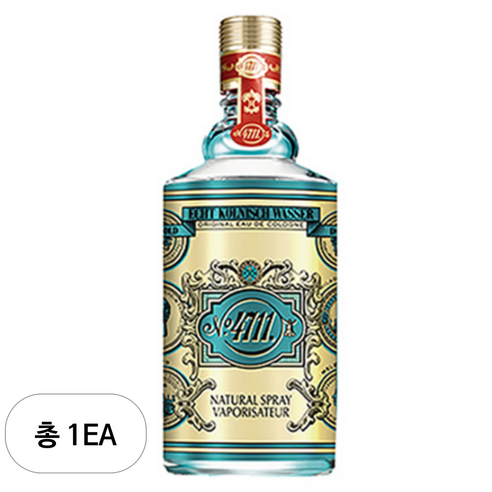 4711 오리지날 오 드 콜로뉴 향수, 50ml, 1개