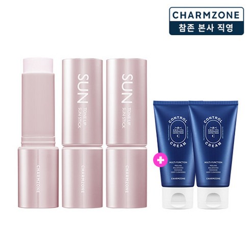 참존 톤업 선스틱(SPF50+ PA++++) 3개+스킨케어시트 20매 추가