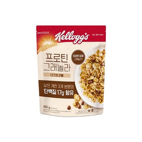 프로틴그래놀라 다크초코 450g, 1개