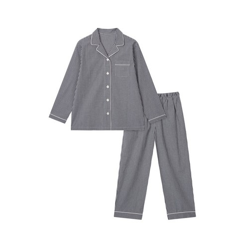 꿀잠 보장! 자주 파자마 세트로 산뜻한 여름밤을 맞이하세요 자주코튼스트레치