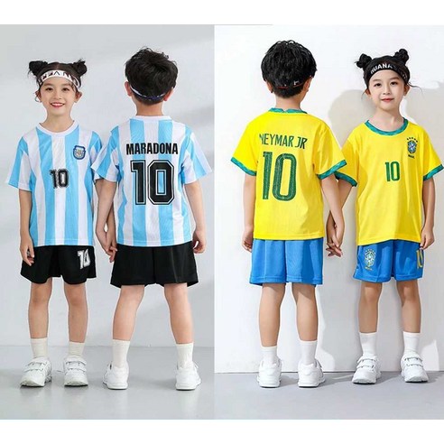 어린이 축구 유니폼 아동 운동복 유아 훈련복 키즈