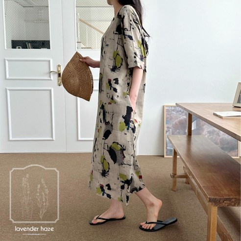 여름의 편안함과 스타일을 위한 필수 아이템: 라벤더헤이즈 여름원피스