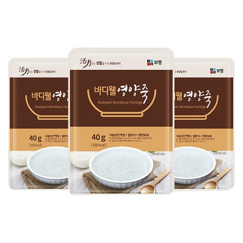 바디웰 영양죽 환자영양식 40g x 90포