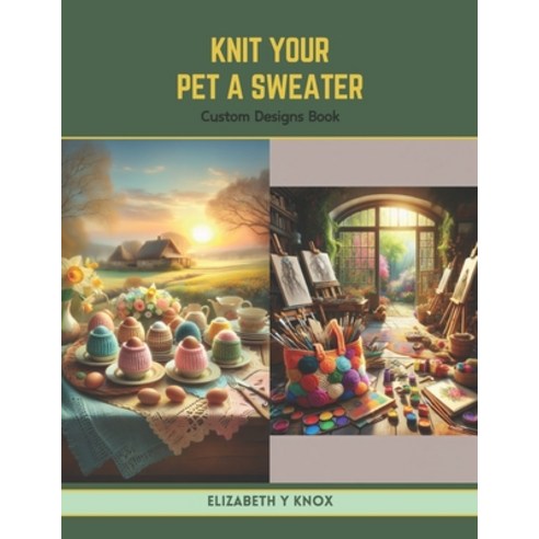 (영문도서) Knit Your Pet a Sweater: Custom Designs Book Paperback, Independently Published, English, 9798878523929