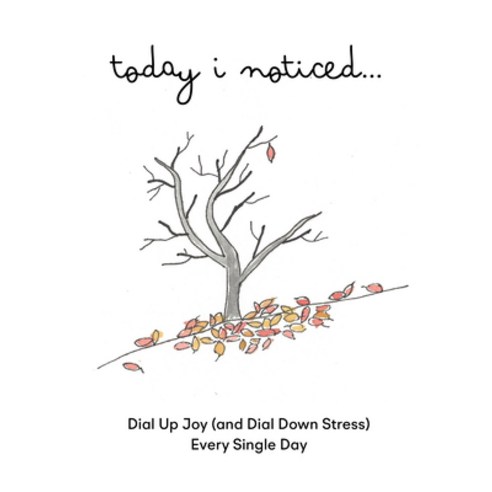 (영문도서) Today I Noticed: Dial Up Joy (and Dial Down Stress) Every Single Day Paperback, Blue Star Press, English, 9781958803356