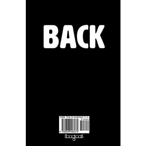 BackBook BiG: A Back-To-Front Notebook: Feint-Ruled Paperback, Nooobooks