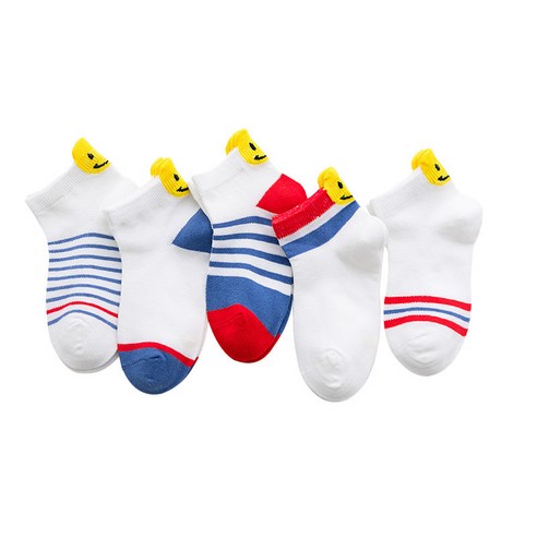 비단길 남아용 매쉬 마가렛 양말 5켤레 리뷰 후기