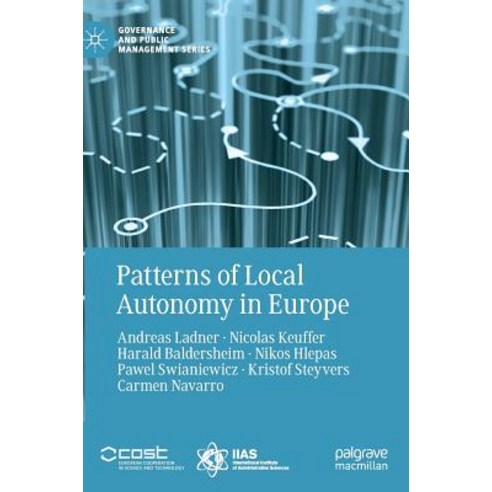 (영문도서) Patterns of Local Autonomy in Europe Hardcover, Palgrave MacMillan, English, 9783319956411
