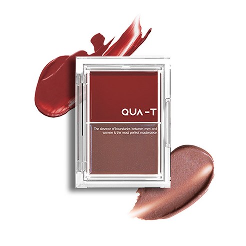콰티 글로우 멜팅 팔레트 6.4g, 5호 레드브루, 1개