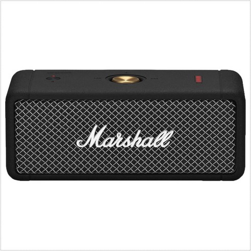 마샬 앰버튼 포터블 블루투스 스피커 (관부가세포함_미국정품), Marshall-Emberton-Bluetooth-Speaker-Black블랙, 블랙