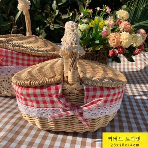 DFMWI.피크닉 매트.Picnic mat.--피크닉 매트 방습 매트 봄나들이 매트 피크닉 패드 야외 휴대용 매트 방수 야취평 비치 패드, 작은덮여피크닉바구니